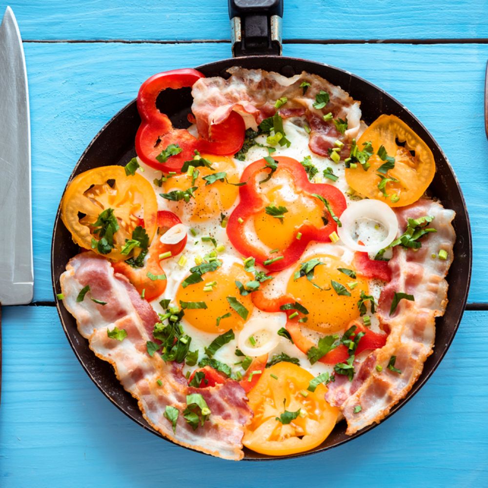 Breakfast Skillet with Eggs