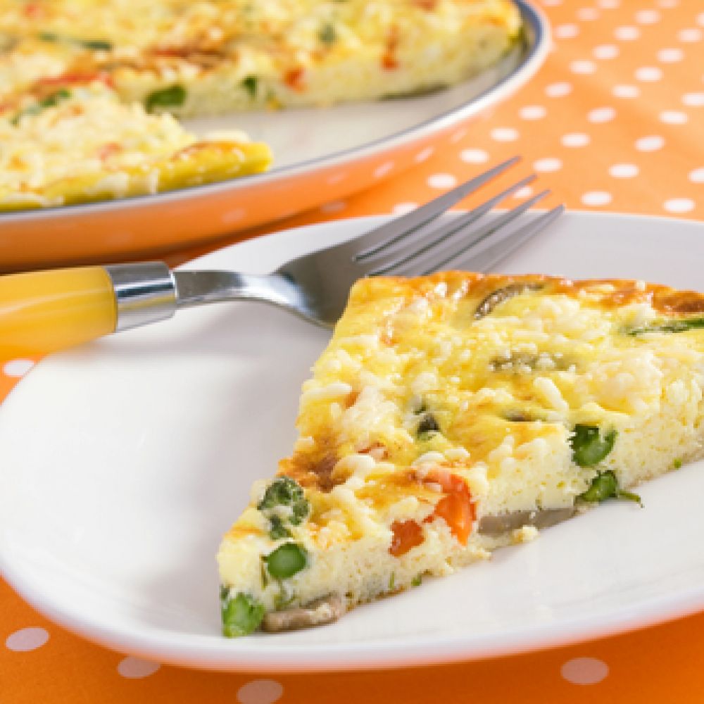 Frittata with Smoked Salmon