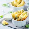 Courgette Fries with Cheese