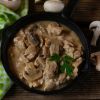 Creamy Pork with Mushrooms