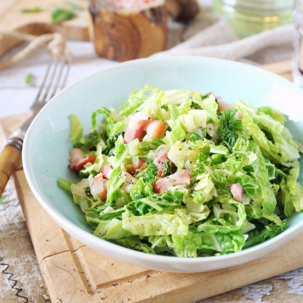 Cabbage and Bacon Bowl