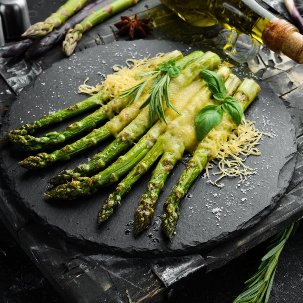 Asparagus with Cheese