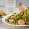 Chili Lime Prawns with Courgette Noodles