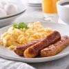 Scrambled Eggs with Beef Sausage