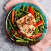 Sesame Tofu with Green Beans