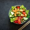 Tofu Salad with Vegetables