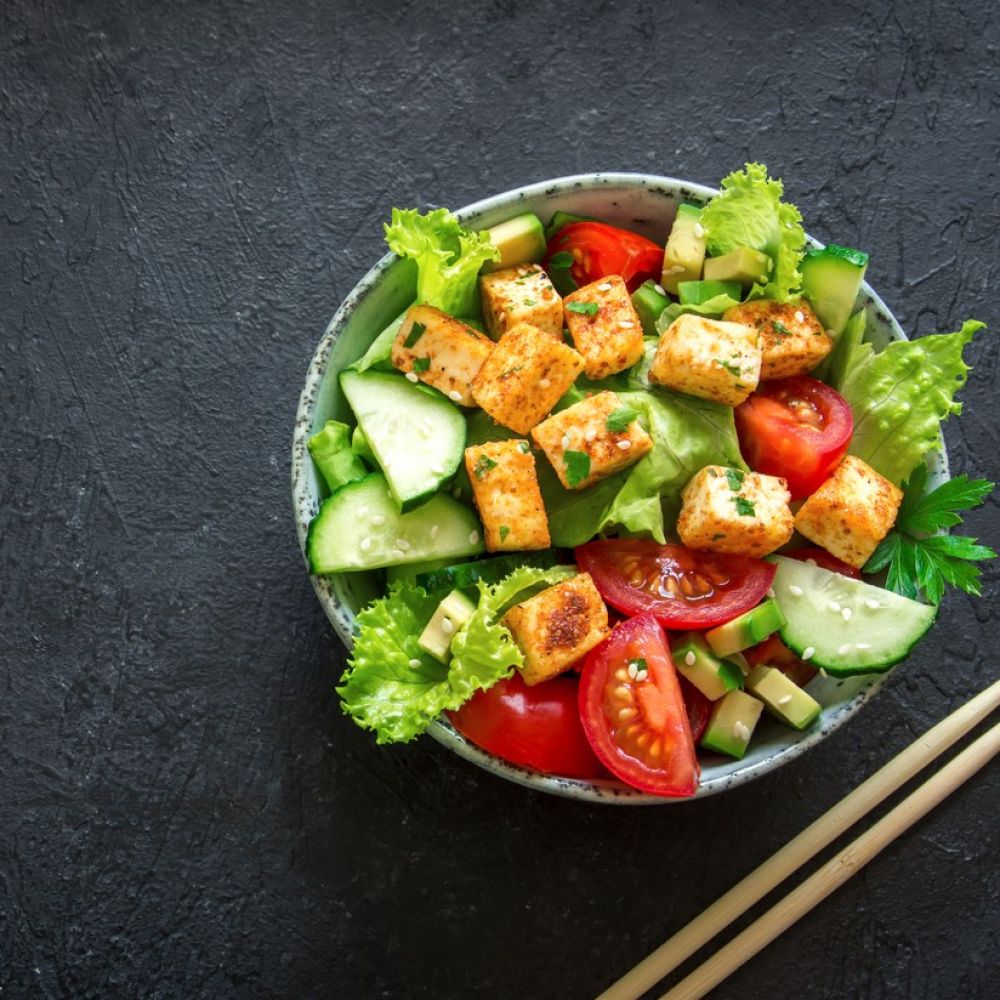 Tofu Salad with Vegetables