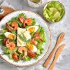 Egg, Shrimp and Brie Salad