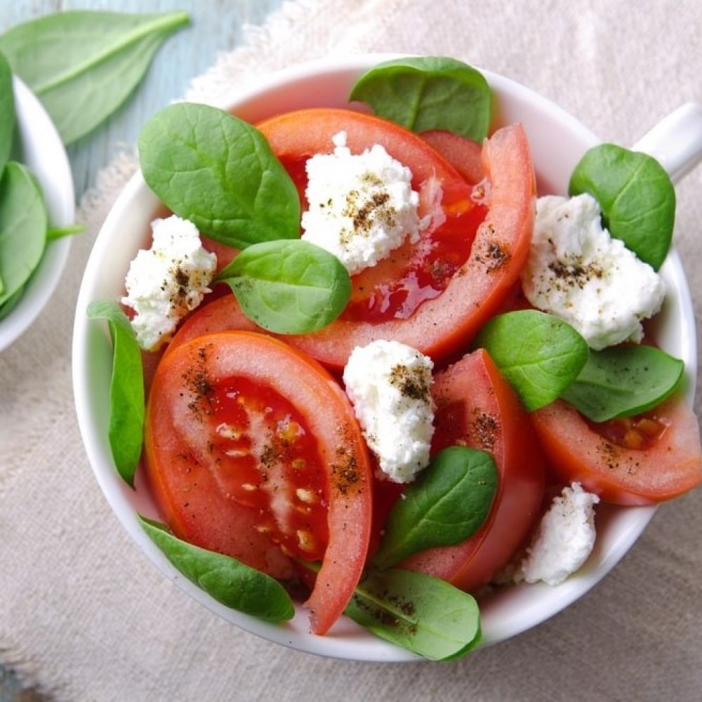 Tomato Salad with Feta Cheese