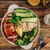 Cauliflower Rice with Chicken and Broccoli