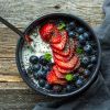 Yogurt with Berries and Chia Seeds