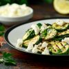 Grilled Courgette and Feta Salad