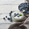 Yogurt with Mascarpone and Blueberries