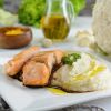 Salmon Fillet with Cauliflower Puree