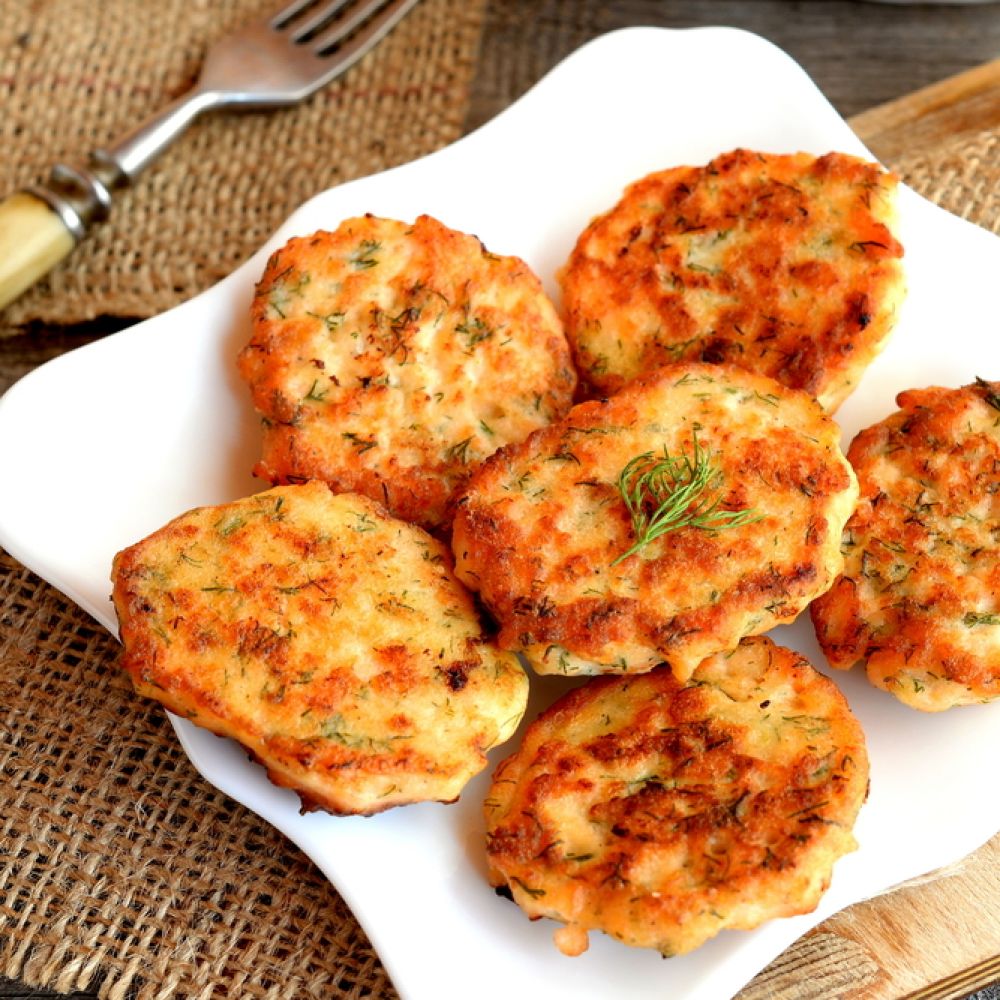 Courgette and Cheddar Fritters