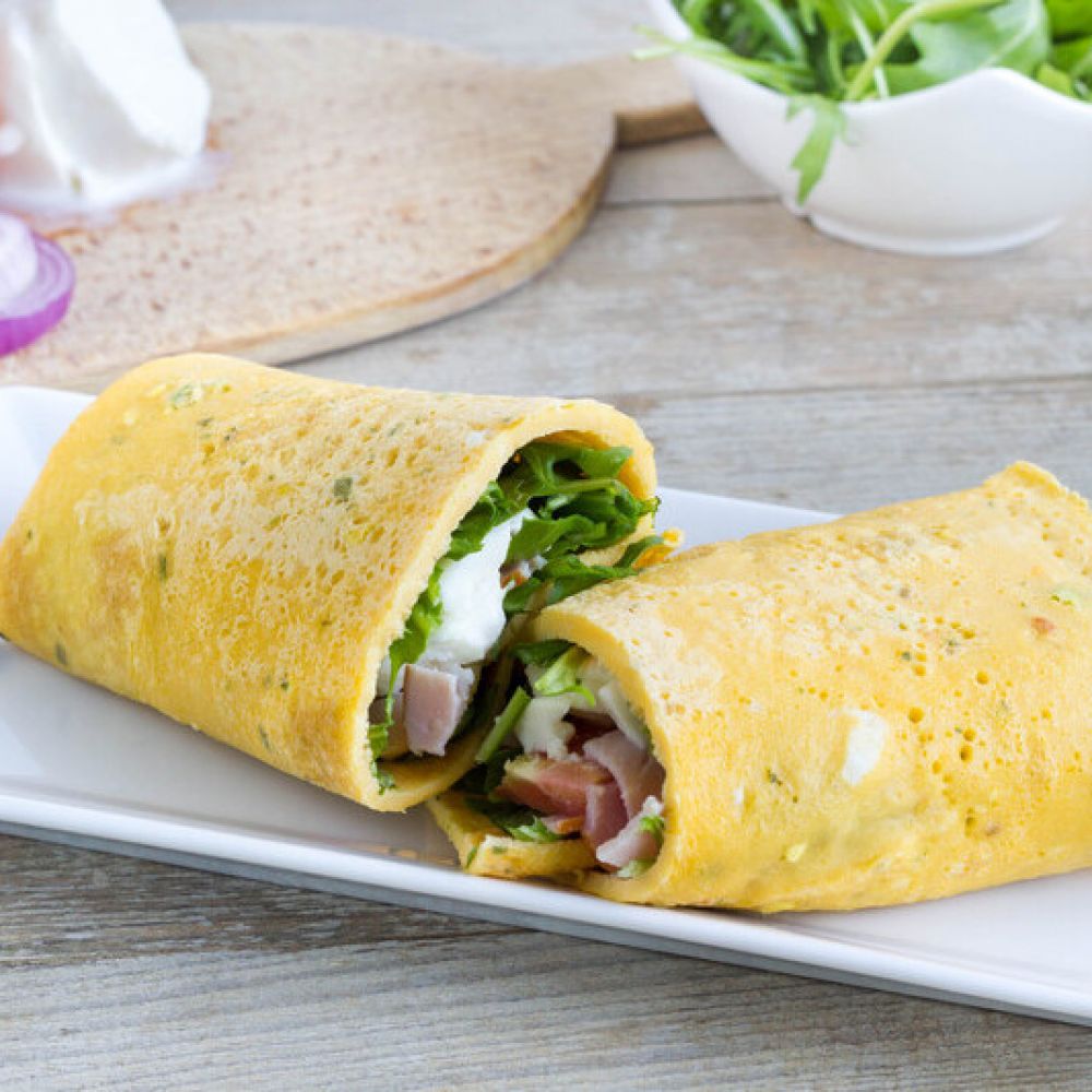 Deli Chicken Wrap with Rocket