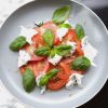 Mozzarella with Tomato and Basil