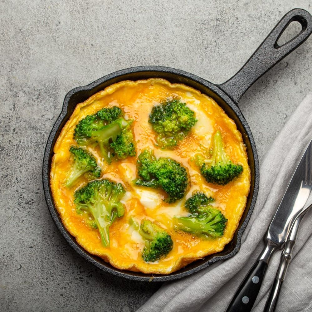 Omelette with Broccoli