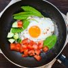 Eggs with Veggies and Sunflower Seeds