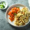 Scramble with Smoked Salmon