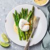 Eggs with Asparagus and Cheese Sauce