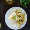 Fried Eggs with Courgette