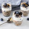 Chia Flaxseed Pudding with Berries