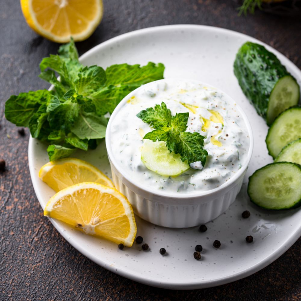 Cream Cheese Dip with Cucumber