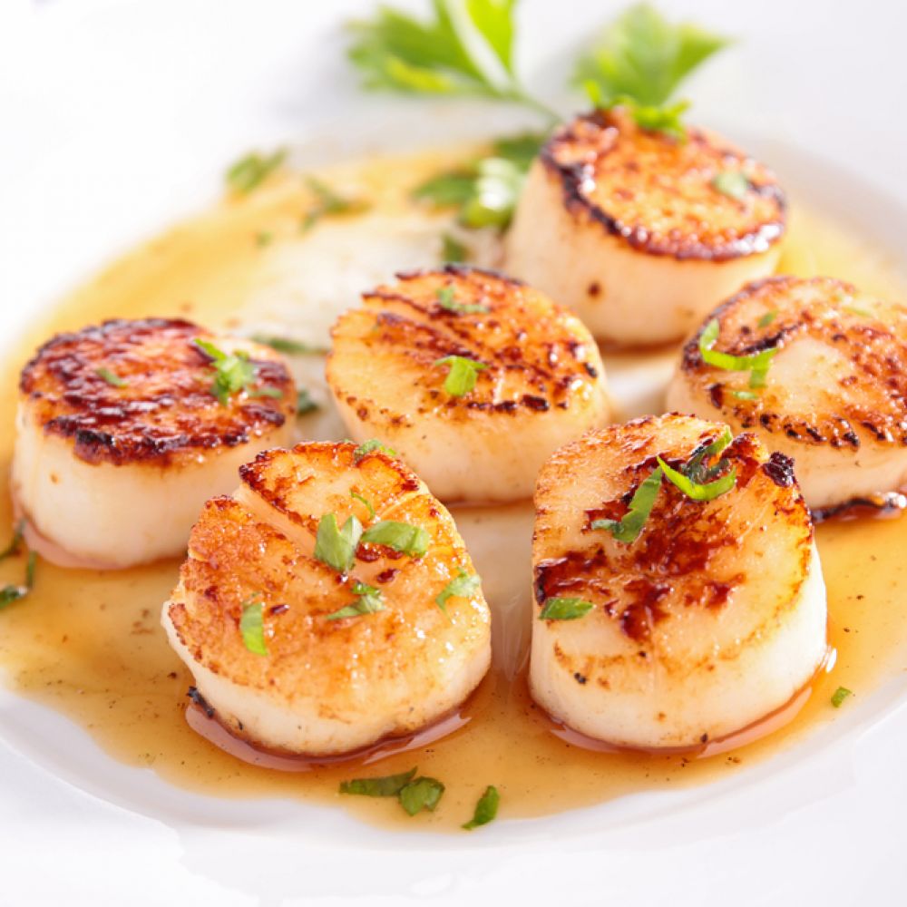 Garlic Butter Scallops