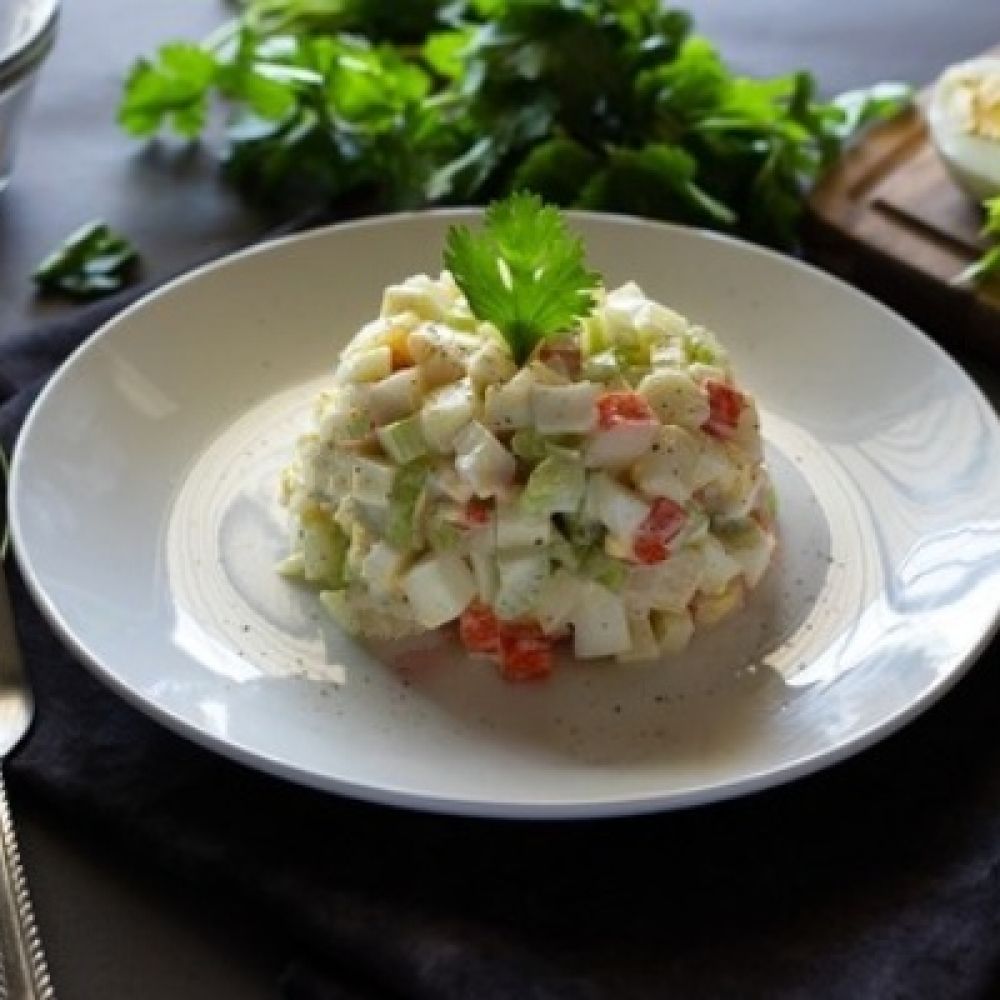 Eggs Salad with Bell Pepper