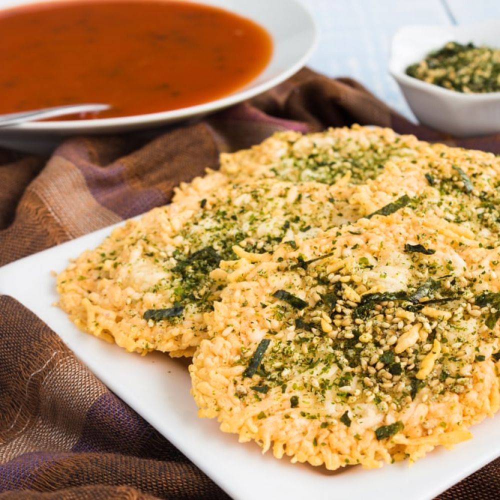 Parmesan Cheese Crisps with Jalapeño